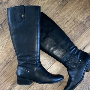 Ralph Lauren Black High Boots
